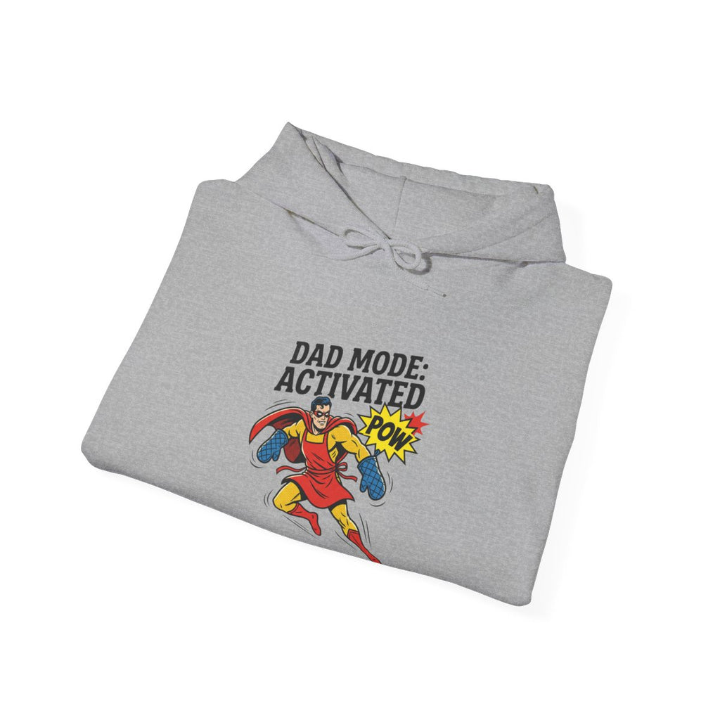 Dad Mode Activated Hoodie | Funny Dad Superhero, Father's Day Gift