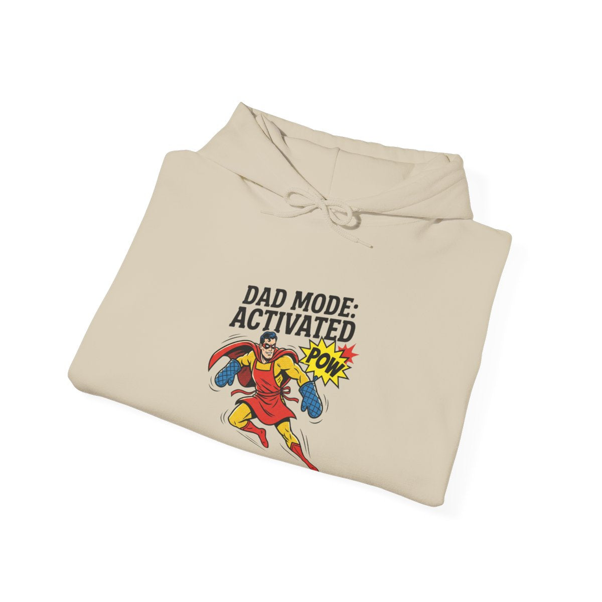 Dad Mode Activated Hoodie | Funny Dad Superhero, Father's Day Gift