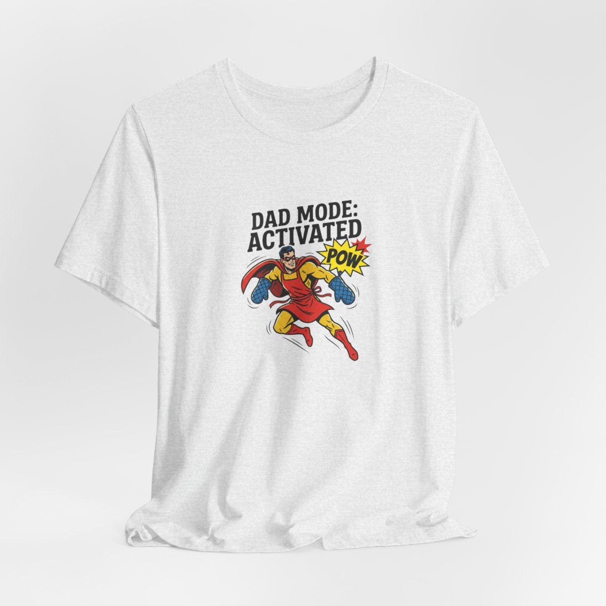 Dad Mode Activated Tee | Funny Dad Superhero, Father's Day Gift