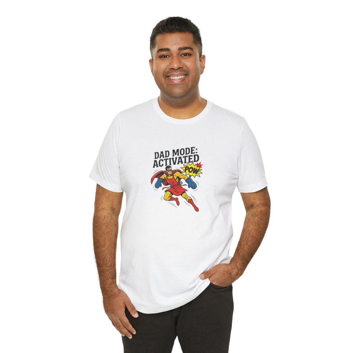 Dad Mode Activated Tee | Funny Dad Superhero, Father's Day Gift