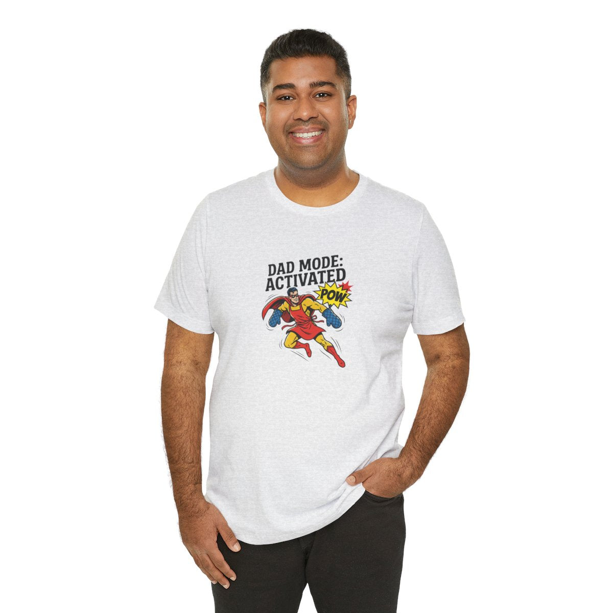 Dad Mode Activated Tee | Funny Dad Superhero, Father's Day Gift