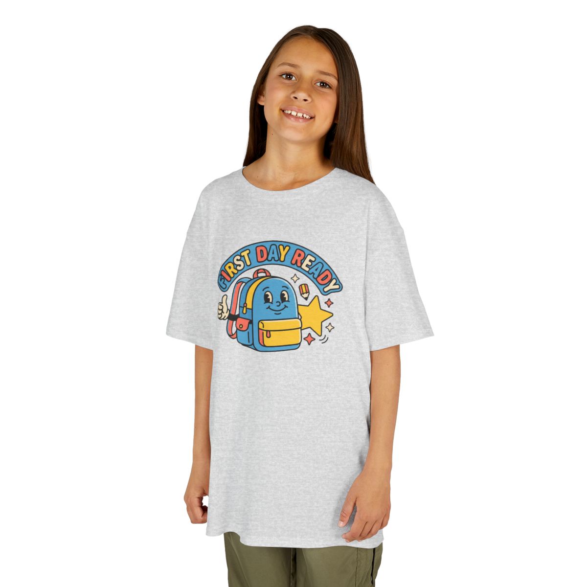 First Day Ready Kids Tee | Cute Back to School Backpack Shirt