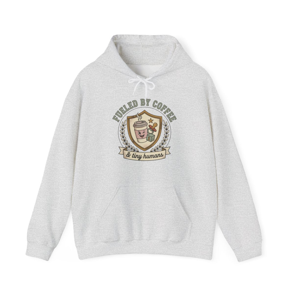 Fueled by Coffee and Tiny Humans Hoodie | Funny Mom Gift