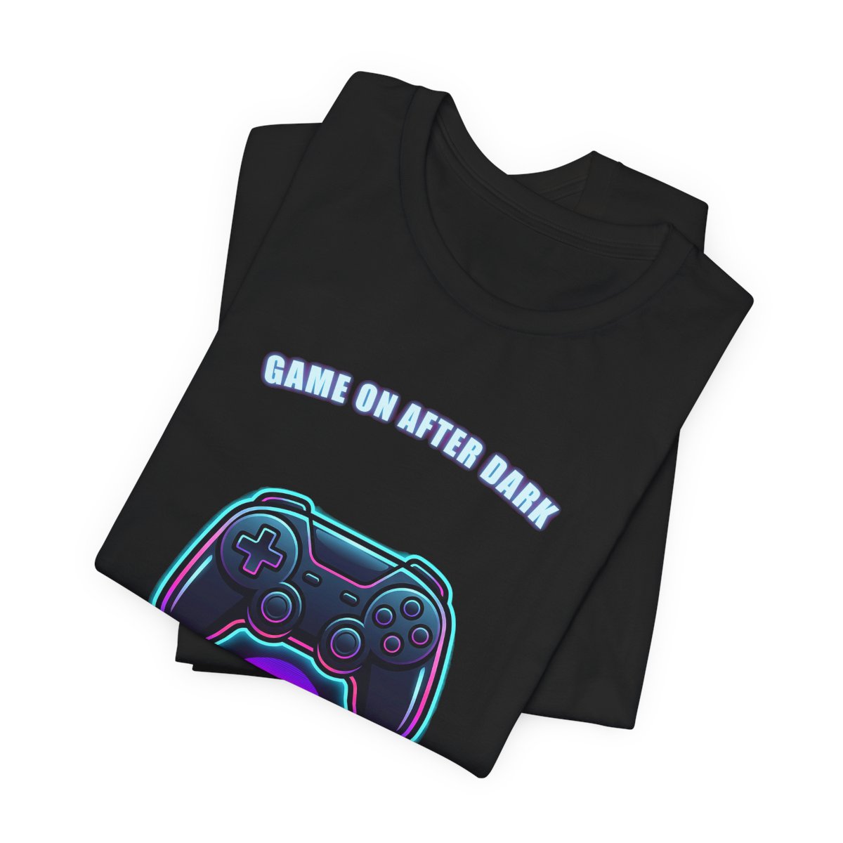 Game On After Dark Tee | Retro Synthwave Gaming Controller Shirt