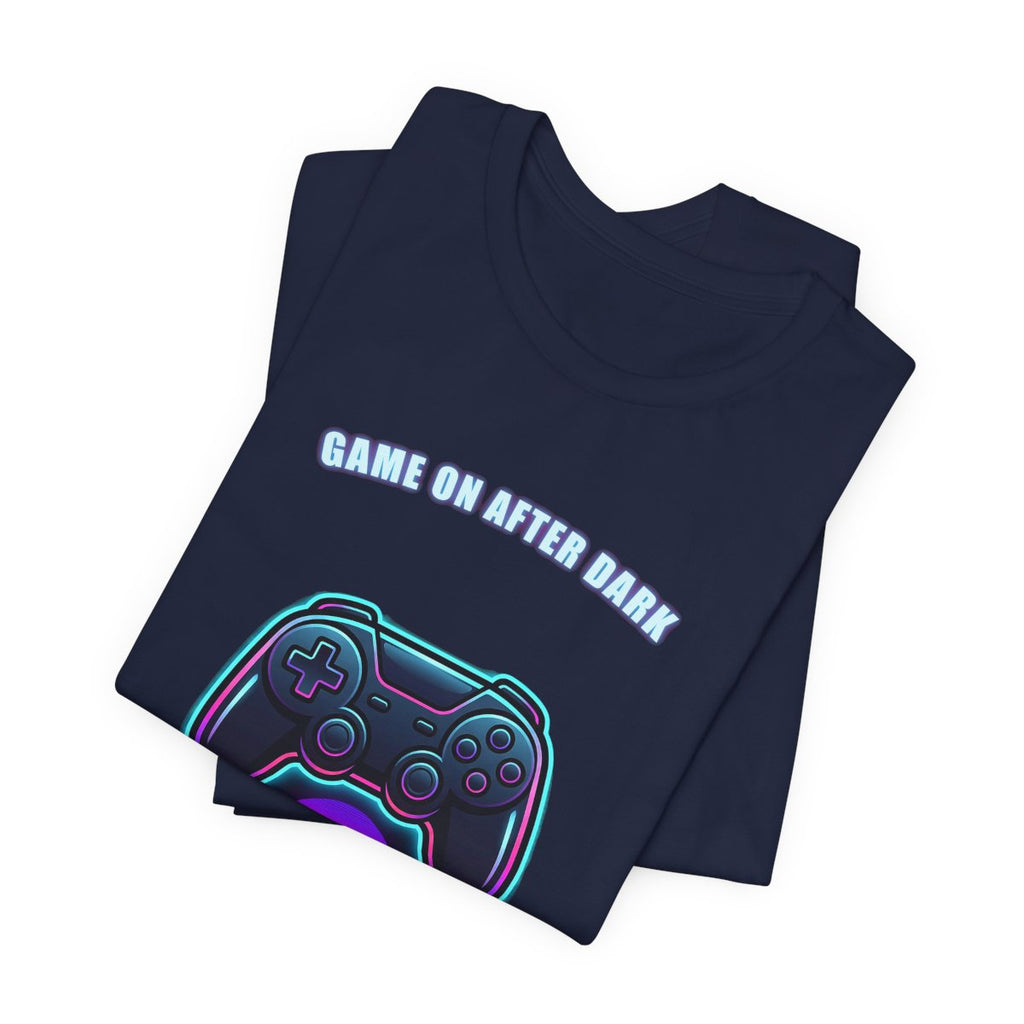 Game On After Dark Tee | Retro Synthwave Gaming Controller Shirt