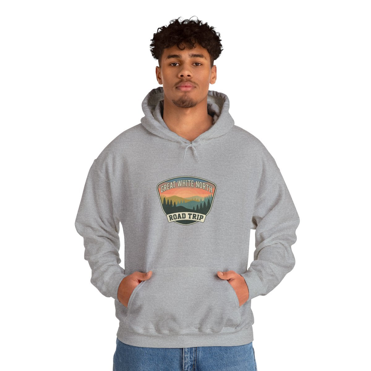 Great White North Road Trip Hoodie | Vintage Canada Travel