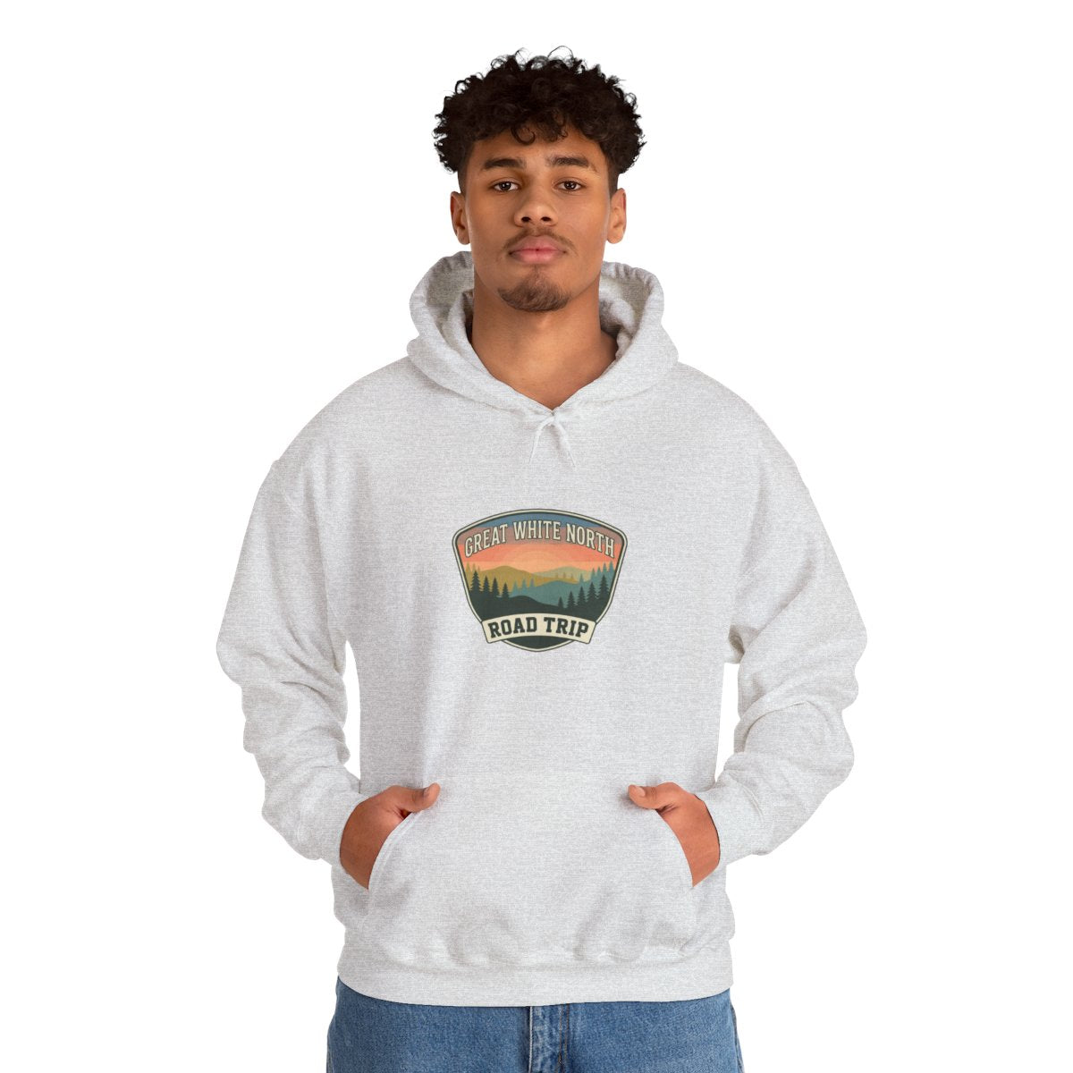 Great White North Road Trip Hoodie | Vintage Canada Travel