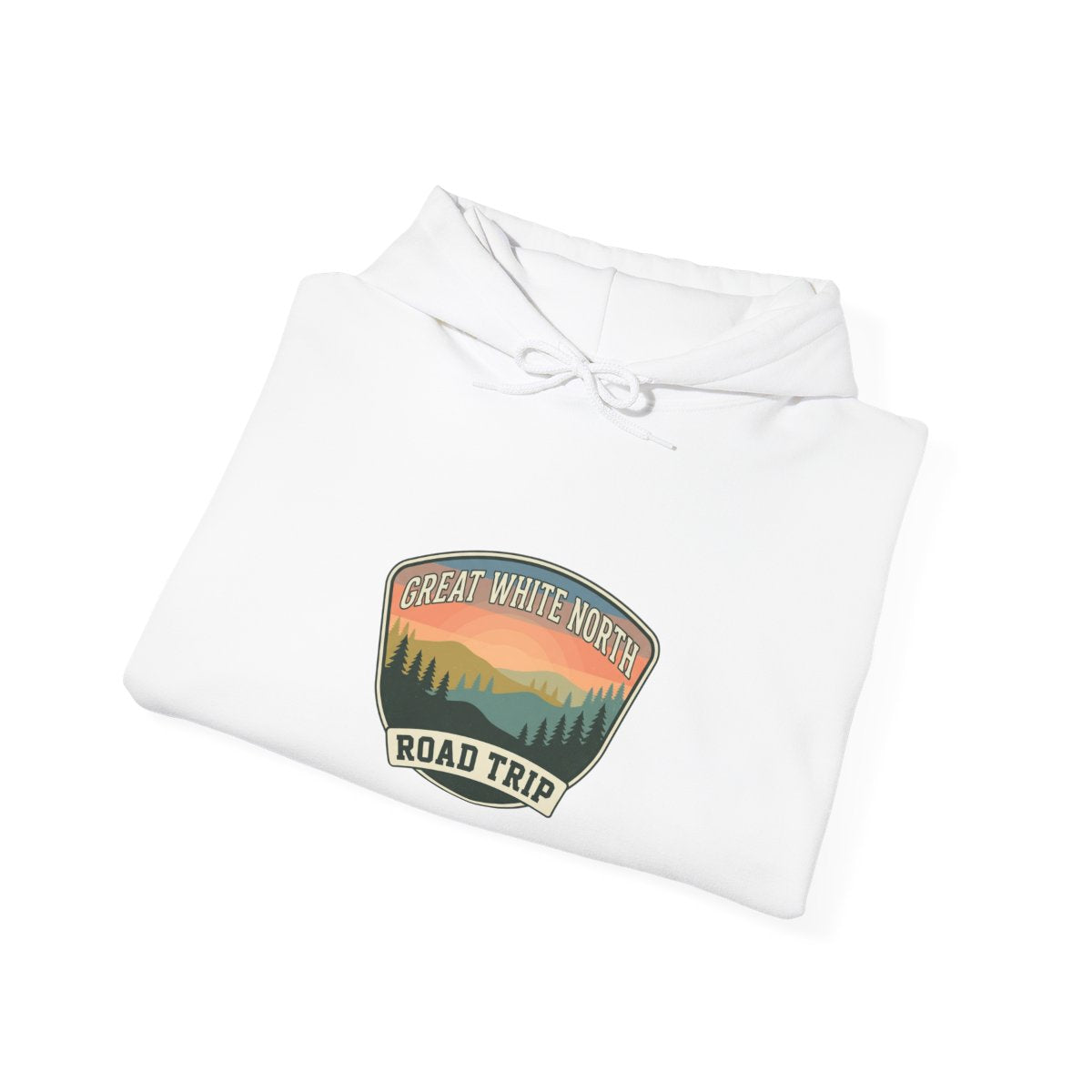 Great White North Road Trip Hoodie | Vintage Canada Travel