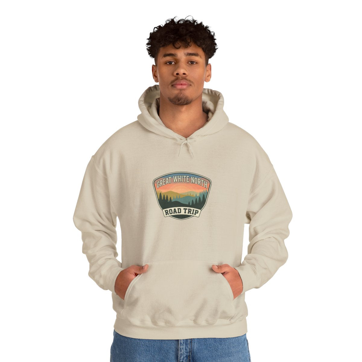 Great White North Road Trip Hoodie | Vintage Canada Travel