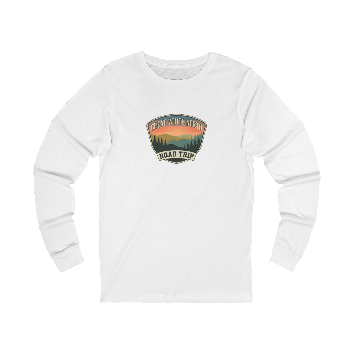 Great White North Road Trip Long Sleeve Tee | Vintage Canada Travel