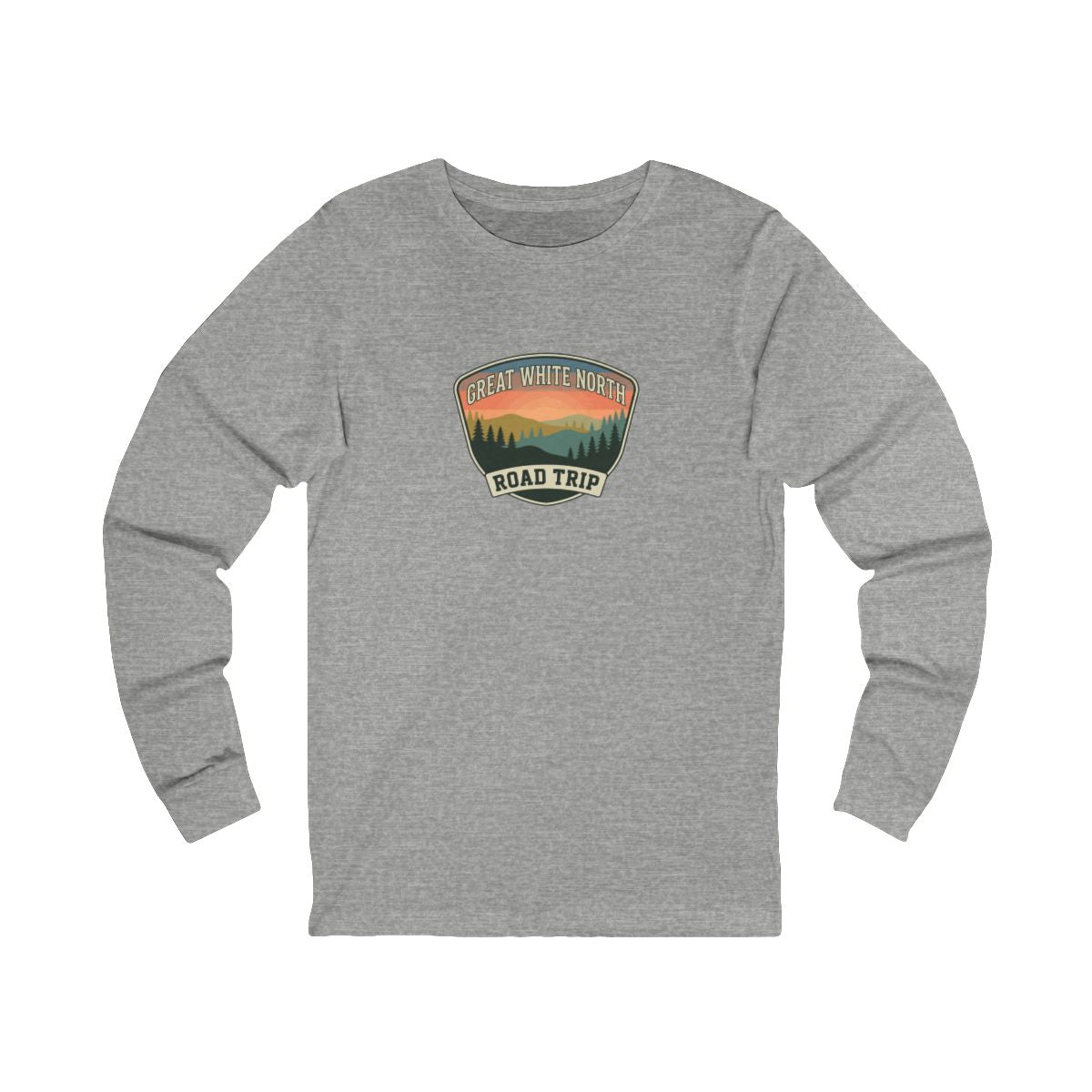 Great White North Road Trip Long Sleeve Tee | Vintage Canada Travel