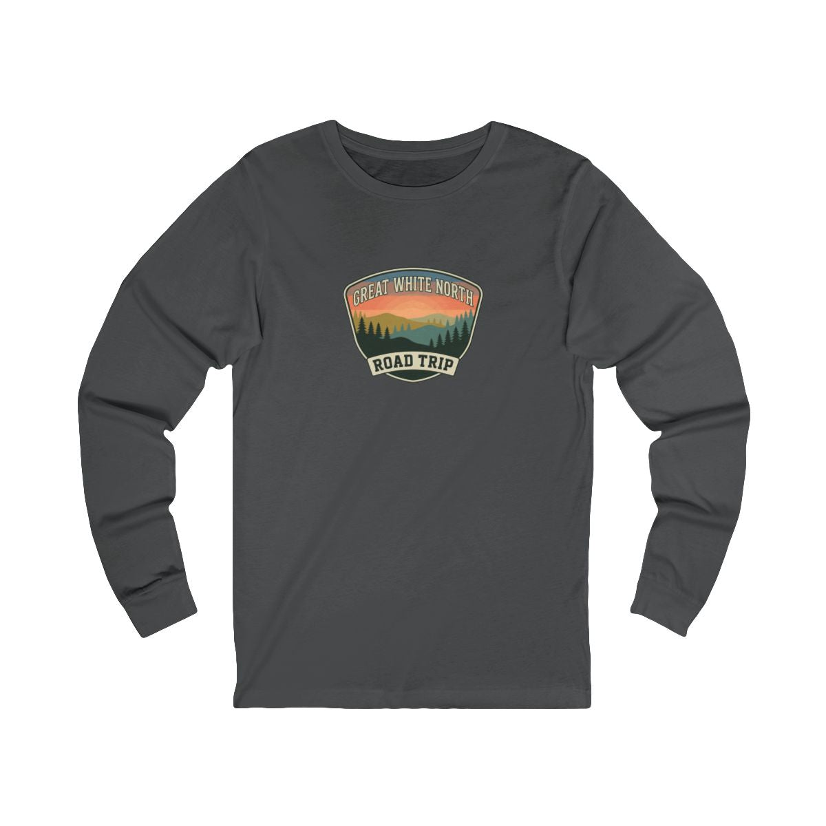 Great White North Road Trip Long Sleeve Tee | Vintage Canada Travel
