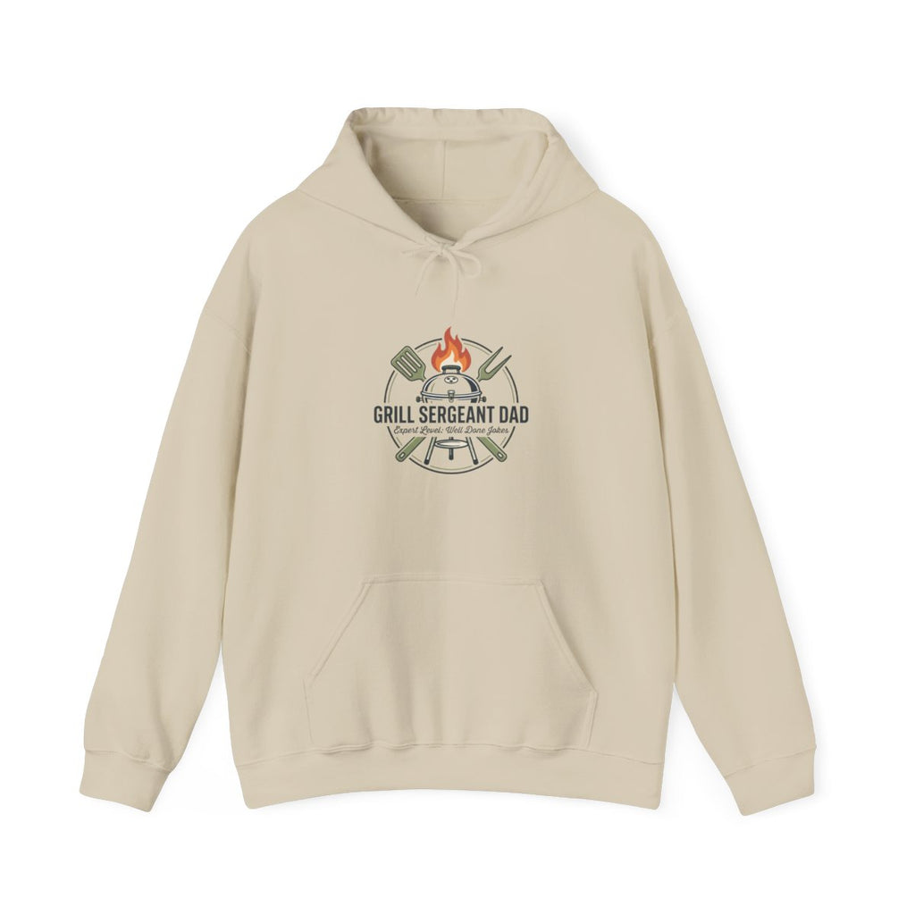 Grill Sergeant Dad Hoodie | Father’s Day, Retro Outdoorsy BBQ