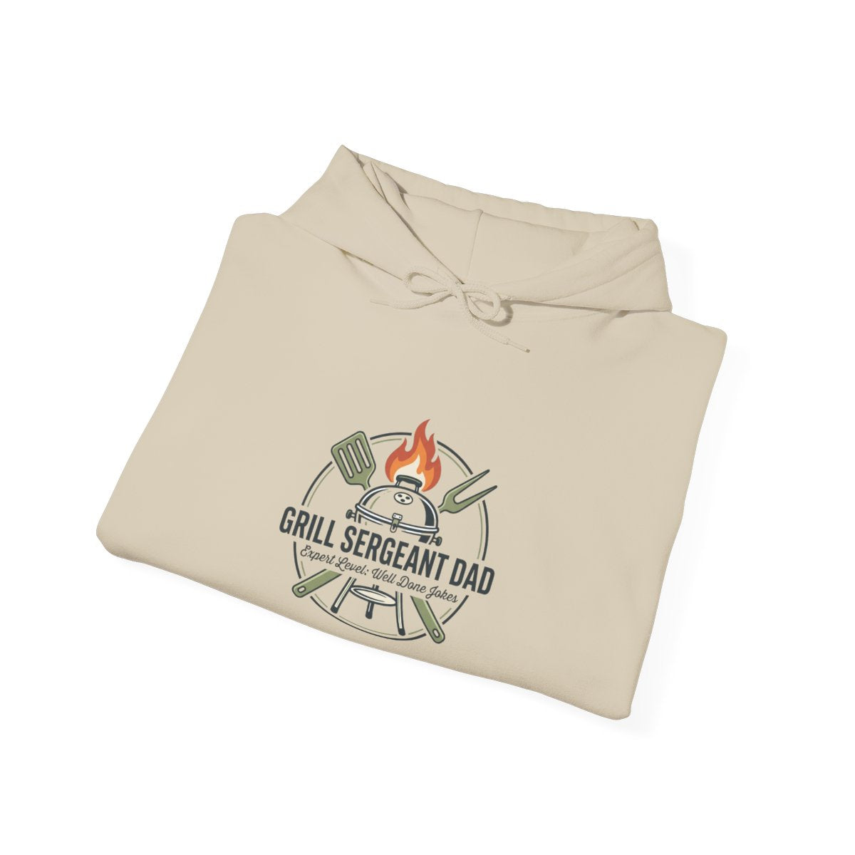 Grill Sergeant Dad Hoodie | Father’s Day, Retro Outdoorsy BBQ