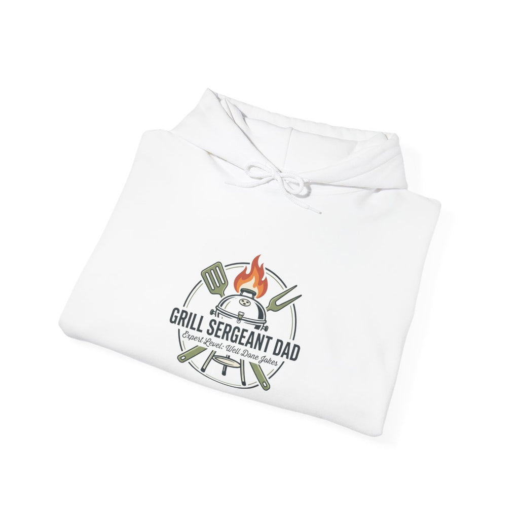 Grill Sergeant Dad Hoodie | Father’s Day, Retro Outdoorsy BBQ
