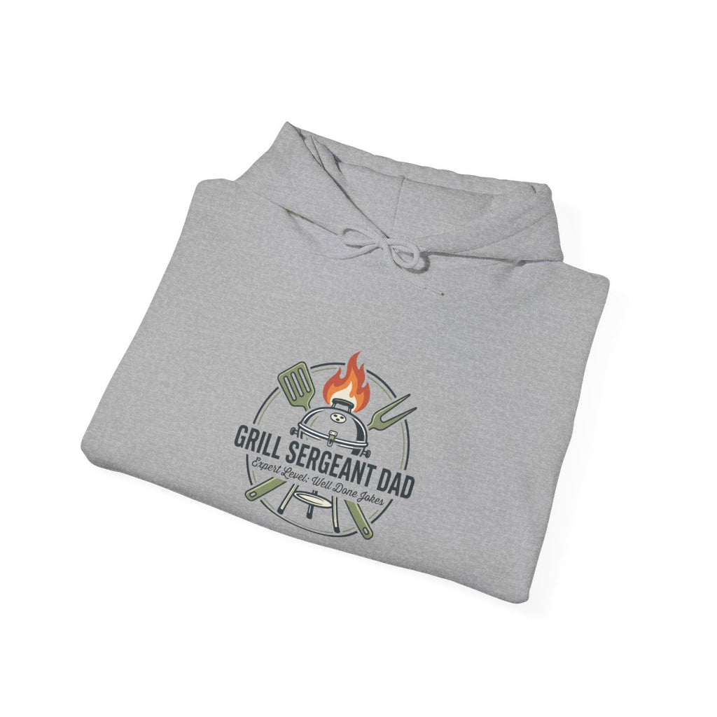 Grill Sergeant Dad Hoodie | Father’s Day, Retro Outdoorsy BBQ