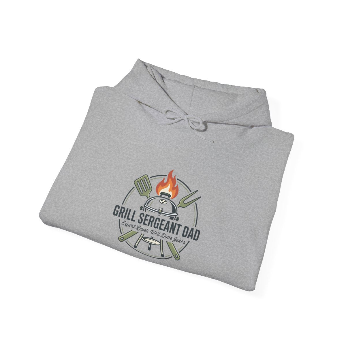 Grill Sergeant Dad Hoodie | Father’s Day, Retro Outdoorsy BBQ