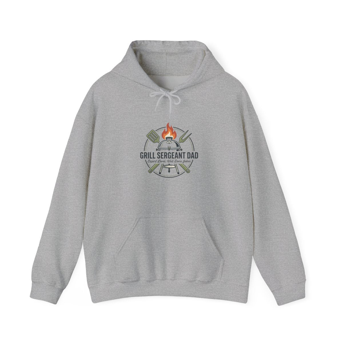 Grill Sergeant Dad Hoodie | Father’s Day, Retro Outdoorsy BBQ