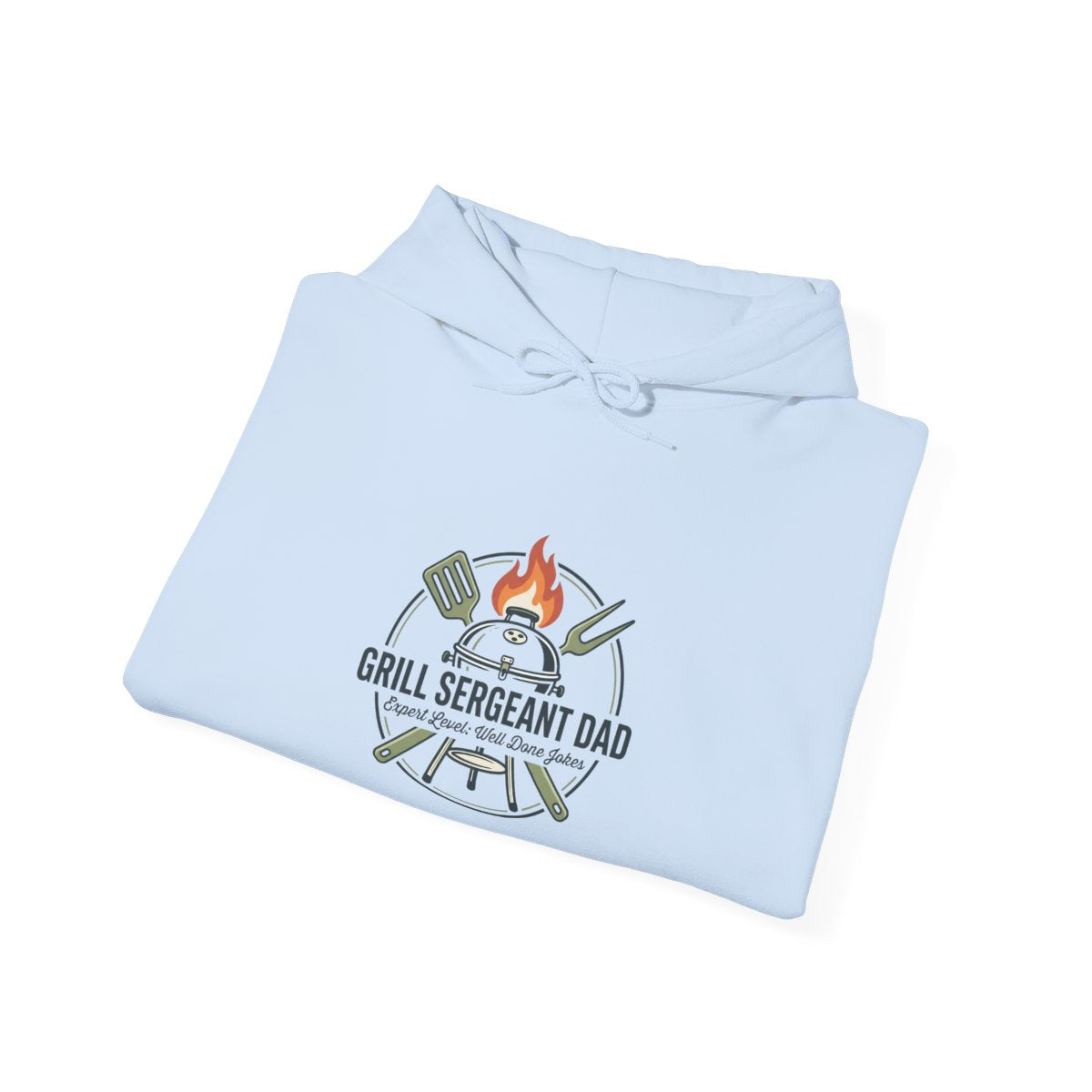 Grill Sergeant Dad Hoodie | Father’s Day, Retro Outdoorsy BBQ