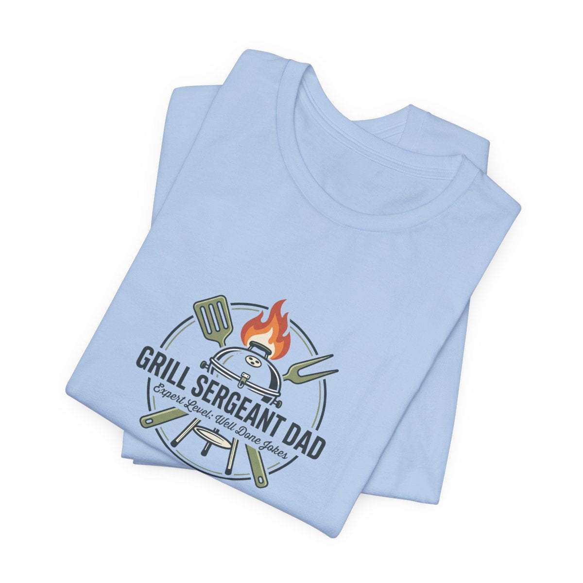Grill Sergeant Dad Tee | Father’s Day, BBQ, Fishing, Retro Outdoorsy