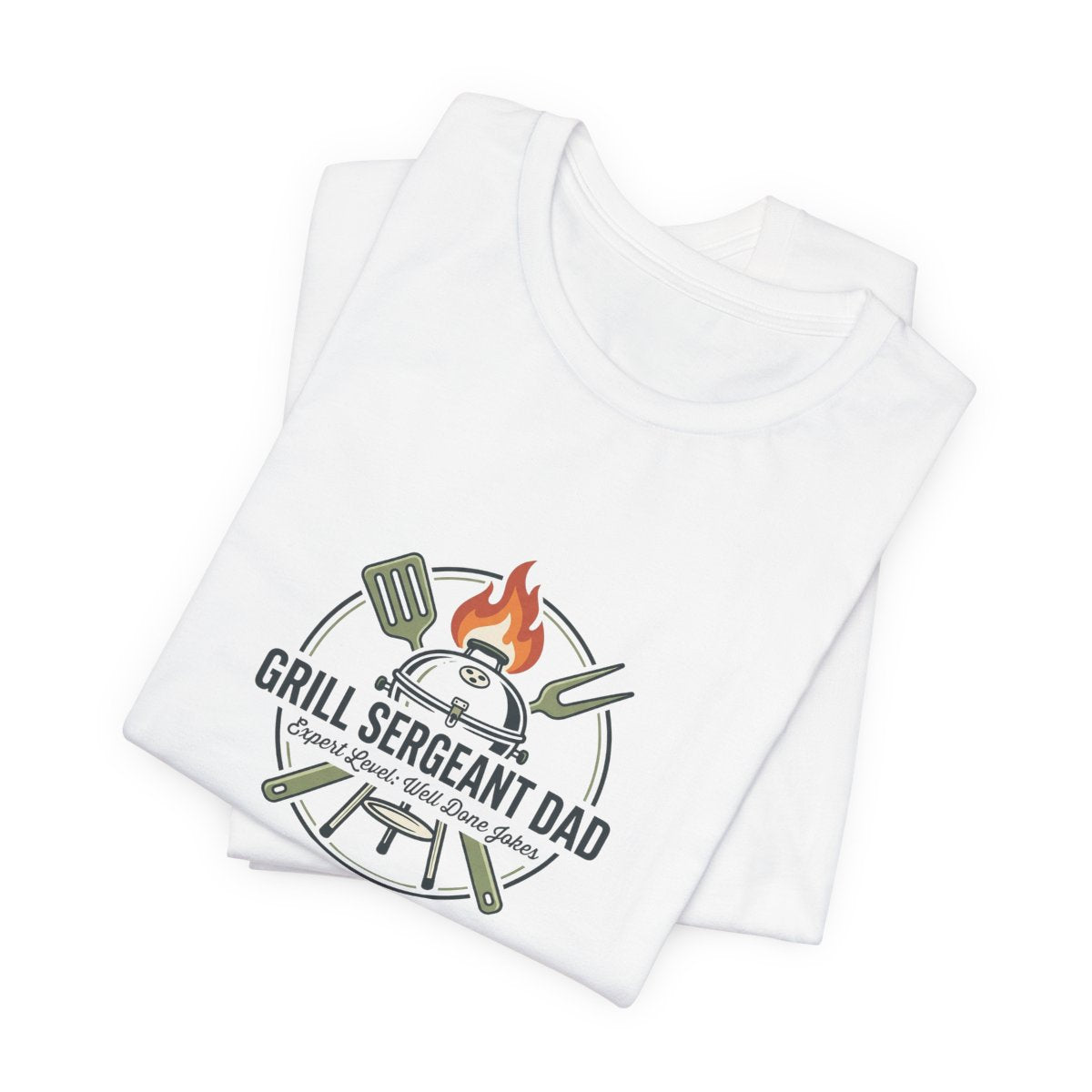 Grill Sergeant Dad Tee | Father’s Day, BBQ, Fishing, Retro Outdoorsy