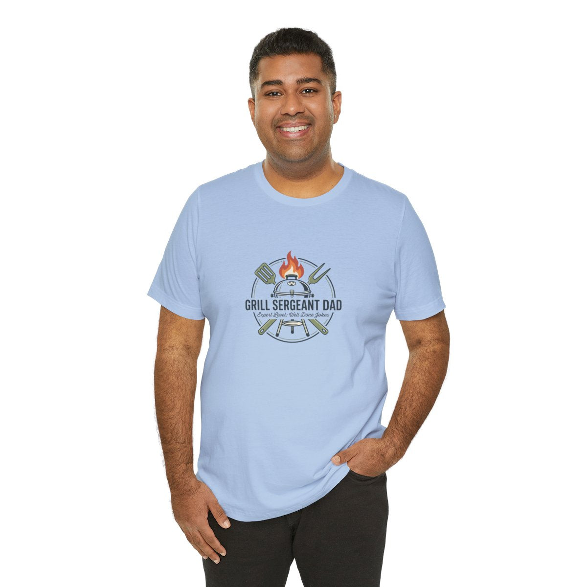 Grill Sergeant Dad Tee | Father’s Day, BBQ, Fishing, Retro Outdoorsy