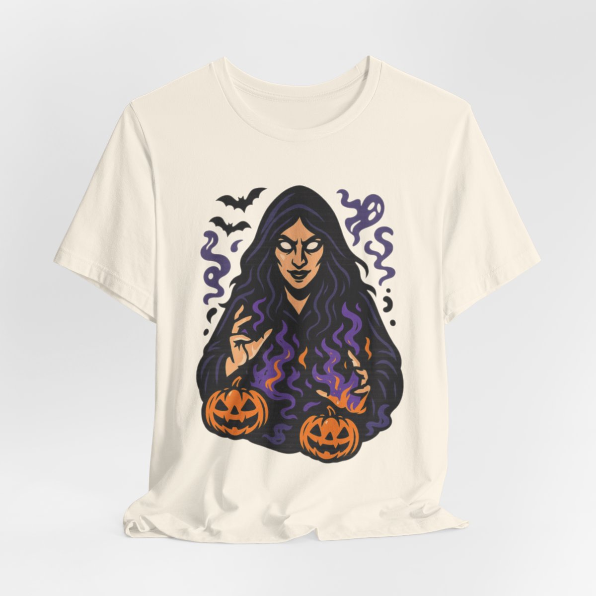 Halloween Witch Tee | Spooky Witch Pumpkin Graphic Shirt