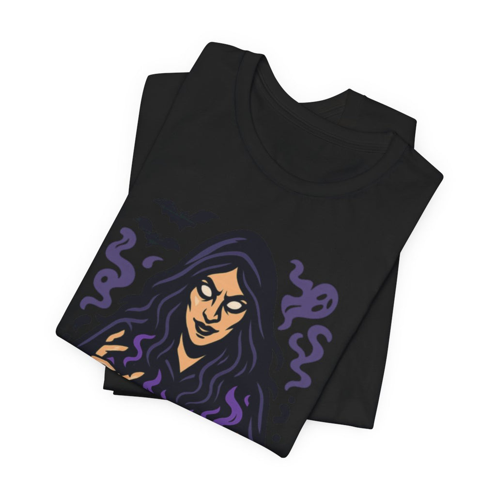 Halloween Witch Tee | Spooky Witch Pumpkin Graphic Shirt
