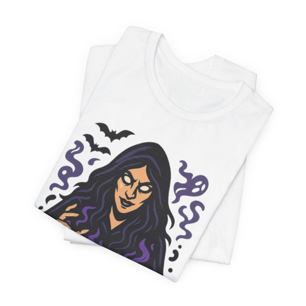 Halloween Witch Tee | Spooky Witch Pumpkin Graphic Shirt