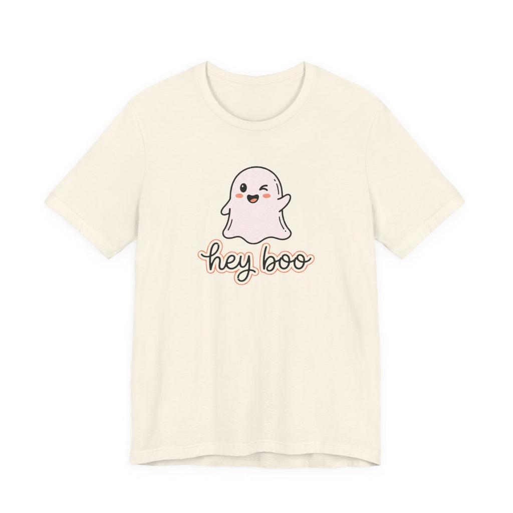 Hey Boo Tee | Cute Ghost Halloween Shirt