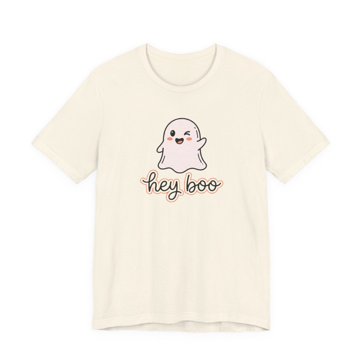 Hey Boo Tee | Cute Ghost Halloween Shirt