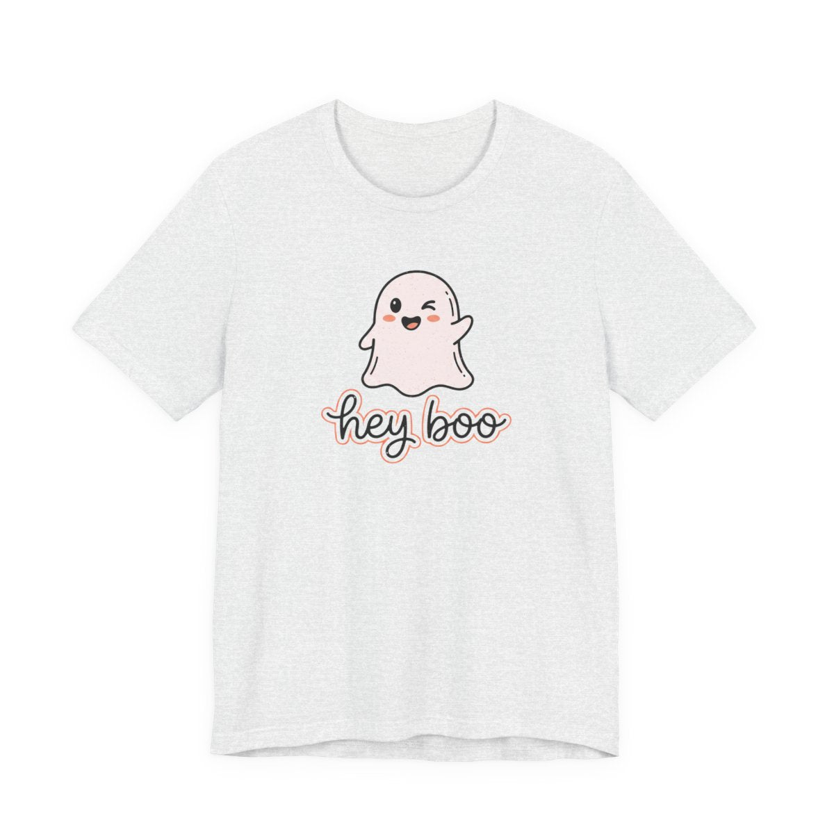 Hey Boo Tee | Cute Ghost Halloween Shirt