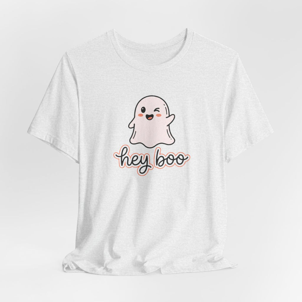 Hey Boo Tee | Cute Ghost Halloween Shirt
