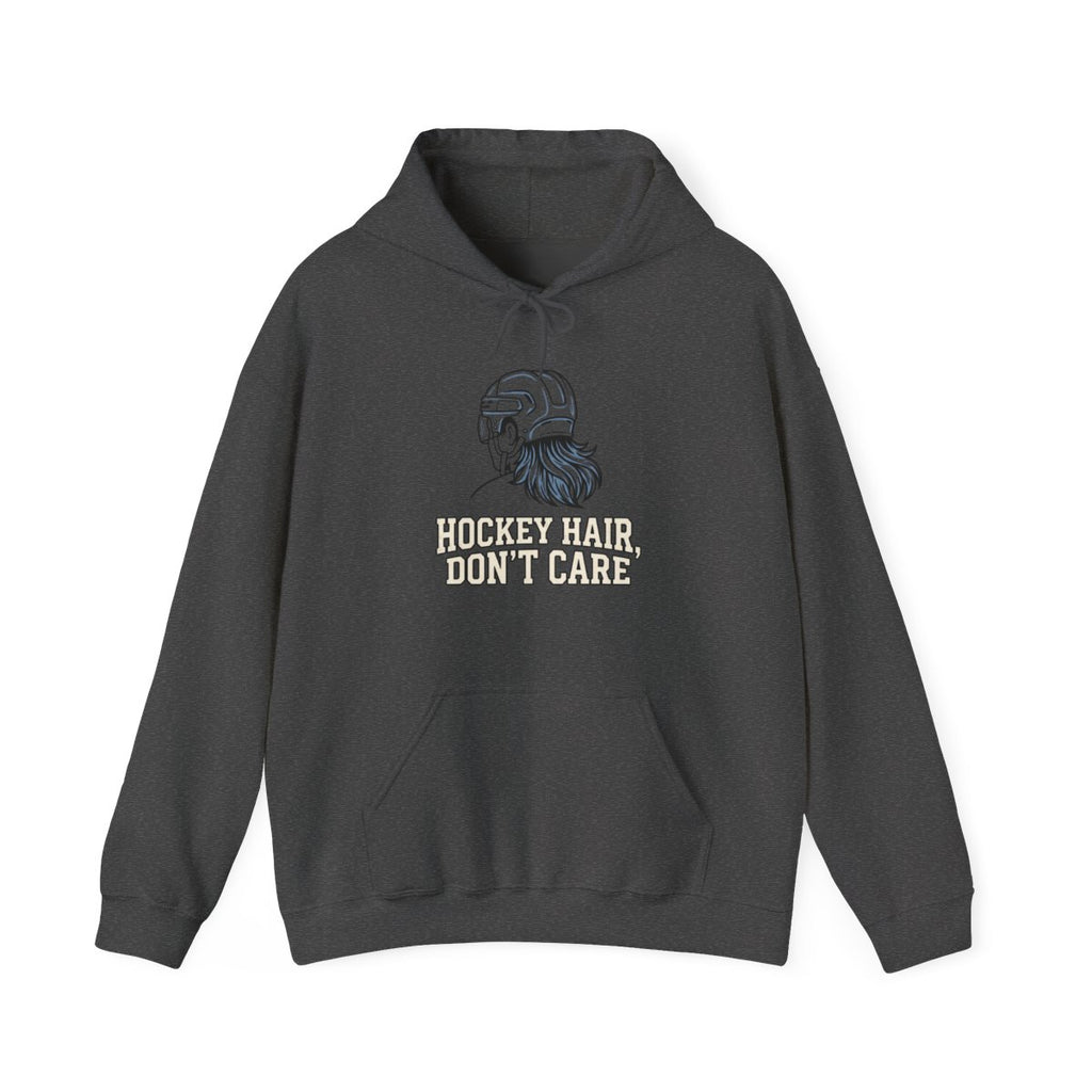 Hockey Hair Don't Care Hoodie | Funny Mullet Hockey Shirt