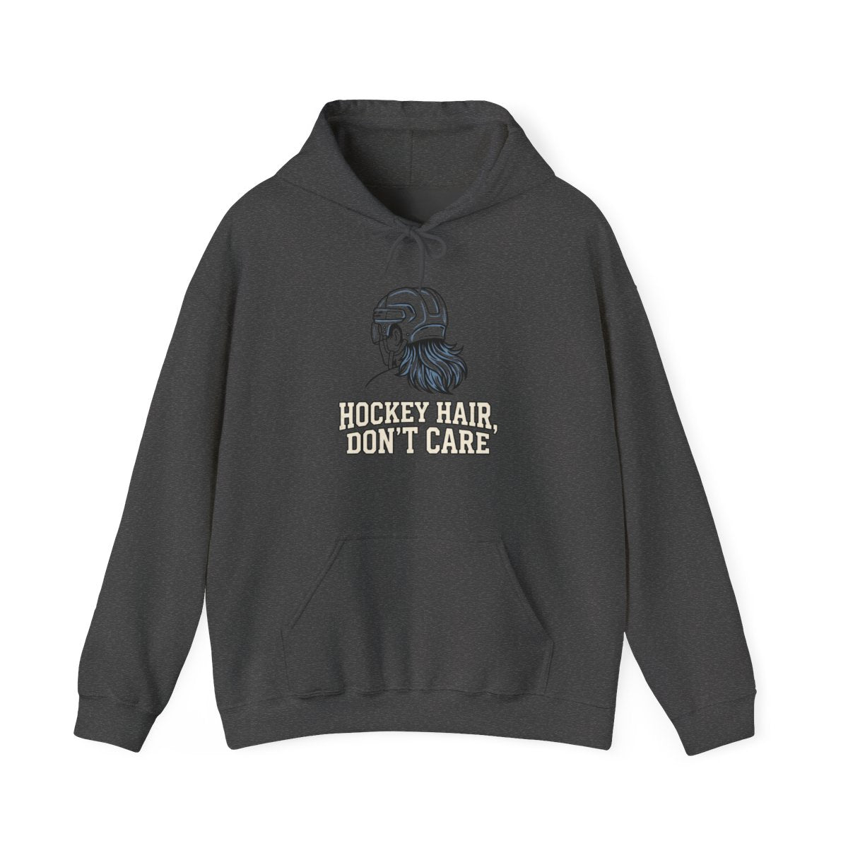 Hockey Hair Don't Care Hoodie | Funny Mullet Hockey Shirt