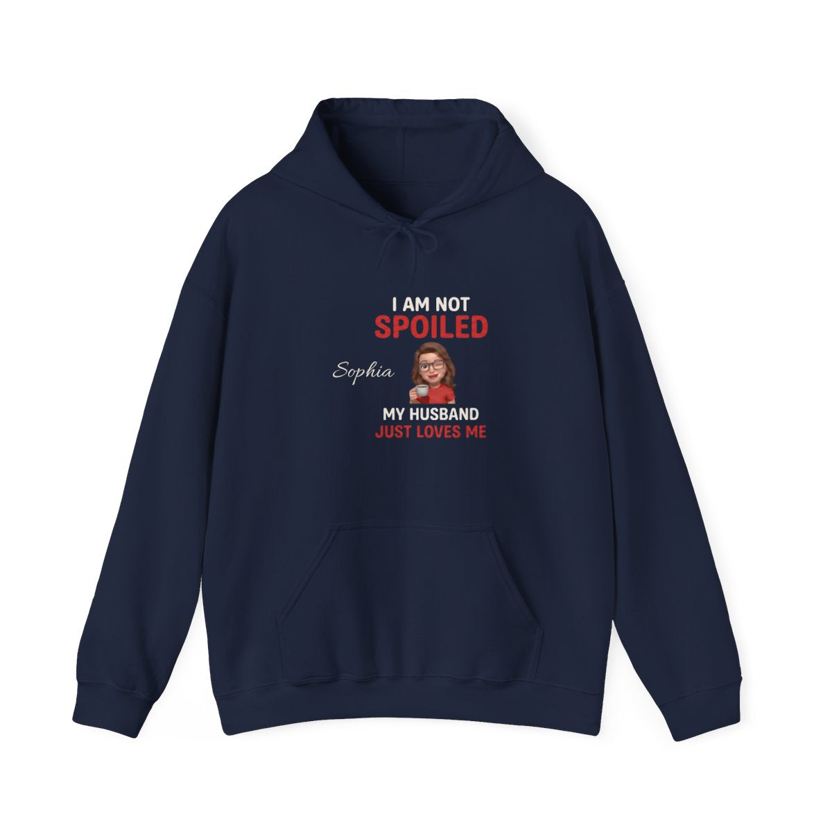 Not Spoiled tee Navy