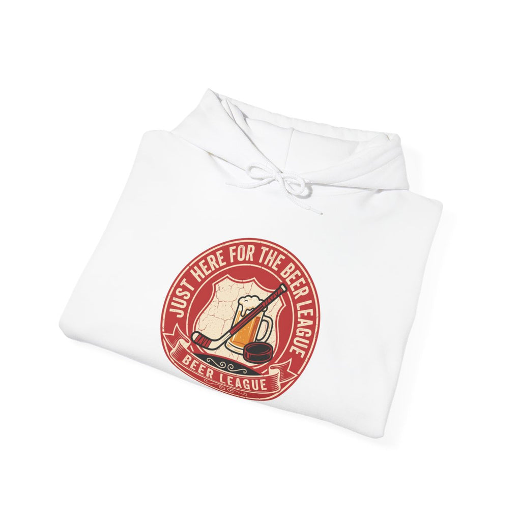 Just Here for the Beer League Hoodie | Funny Hockey Shirt
