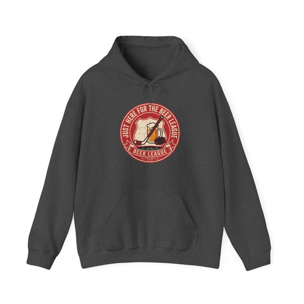 Just Here for the Beer League Hoodie | Funny Hockey Shirt