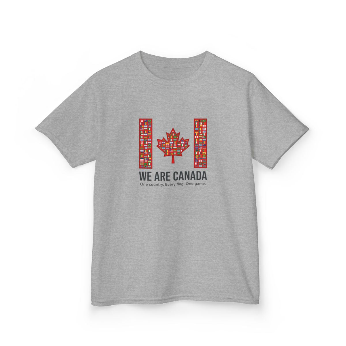 Kids Canada Maple Leaf Tee | Canadian Soccer Pride