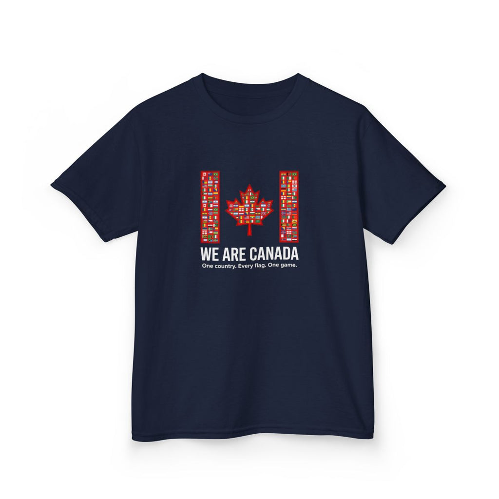 Kids Canada Maple Leaf Tee | Canadian Soccer Pride