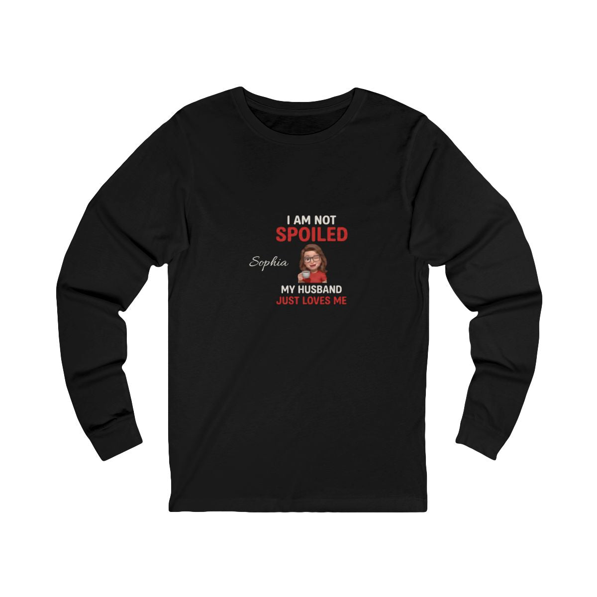 Not Spoiled tee Black