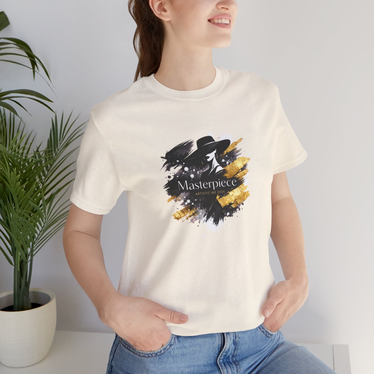 Masterpiece Tee | Elegant Fashion Illustration Graphic Shirt