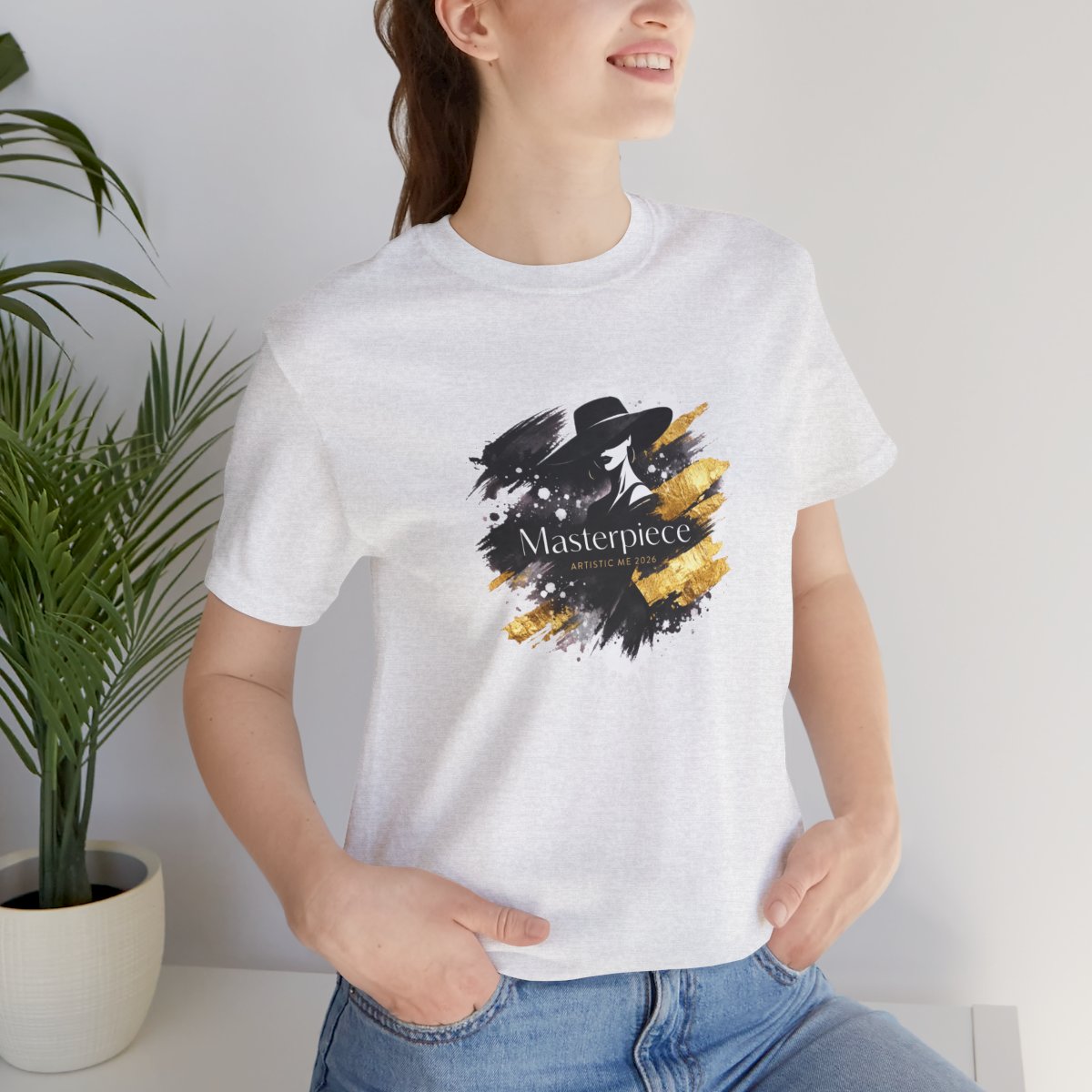 Masterpiece Tee | Elegant Fashion Illustration Graphic Shirt