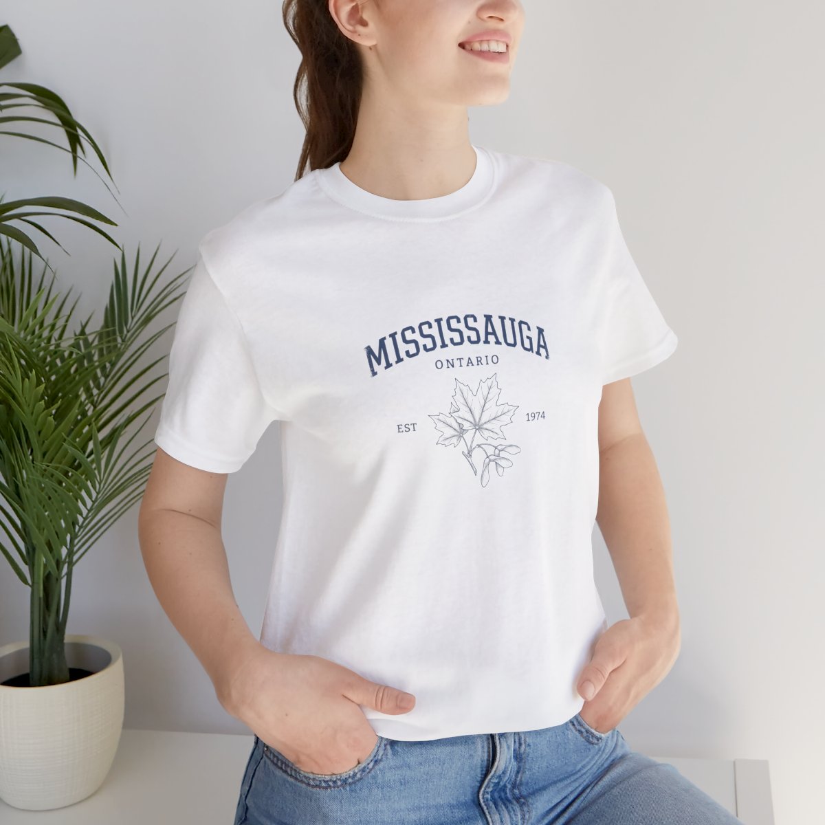 Mississauga Ontario Tee | Vintage Collegiate, EST 1974