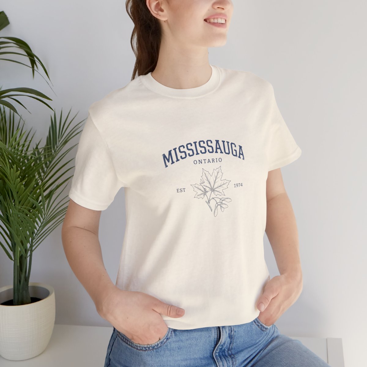 Mississauga Ontario Tee | Vintage Collegiate, EST 1974