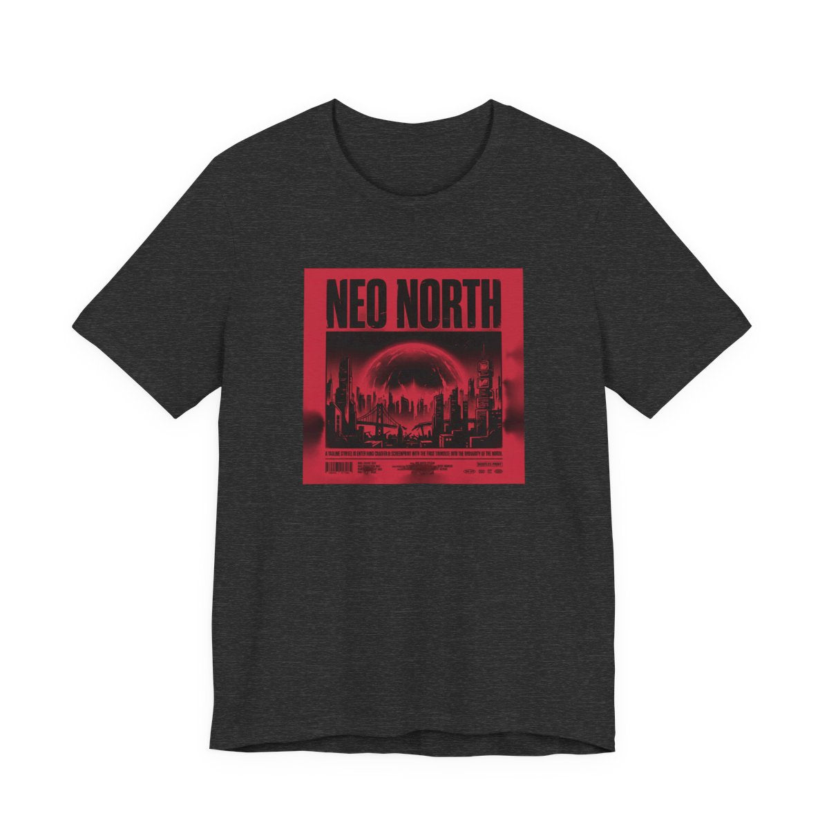 Neo North Tee | Retro Cyberpunk Sci-Fi Poster Streetwear