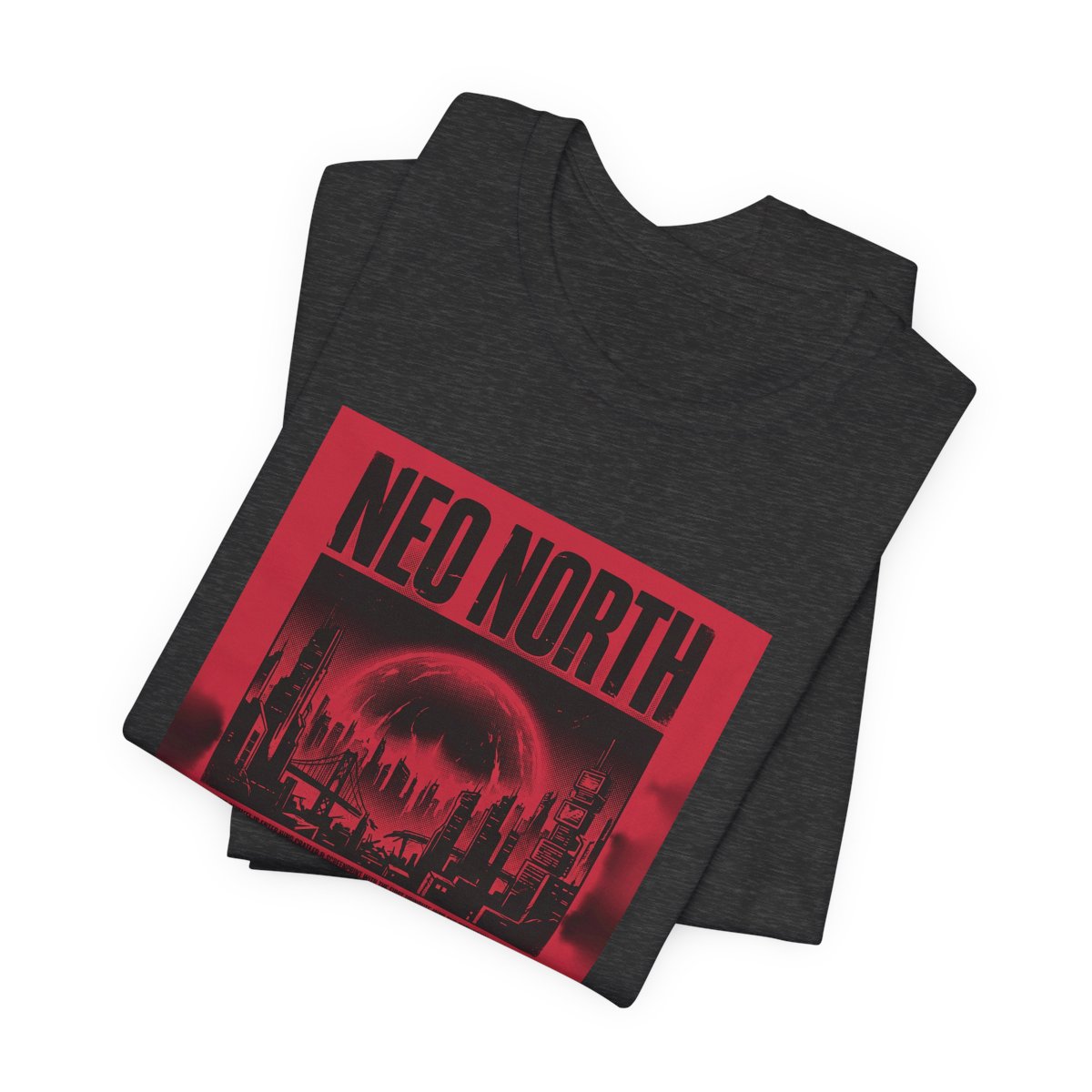Neo North Tee | Retro Cyberpunk Sci-Fi Poster Streetwear