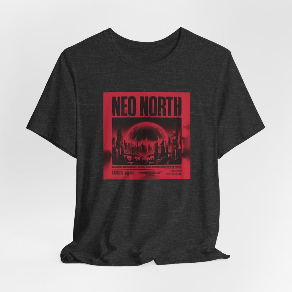 Neo North Tee | Retro Cyberpunk Sci-Fi Poster Streetwear