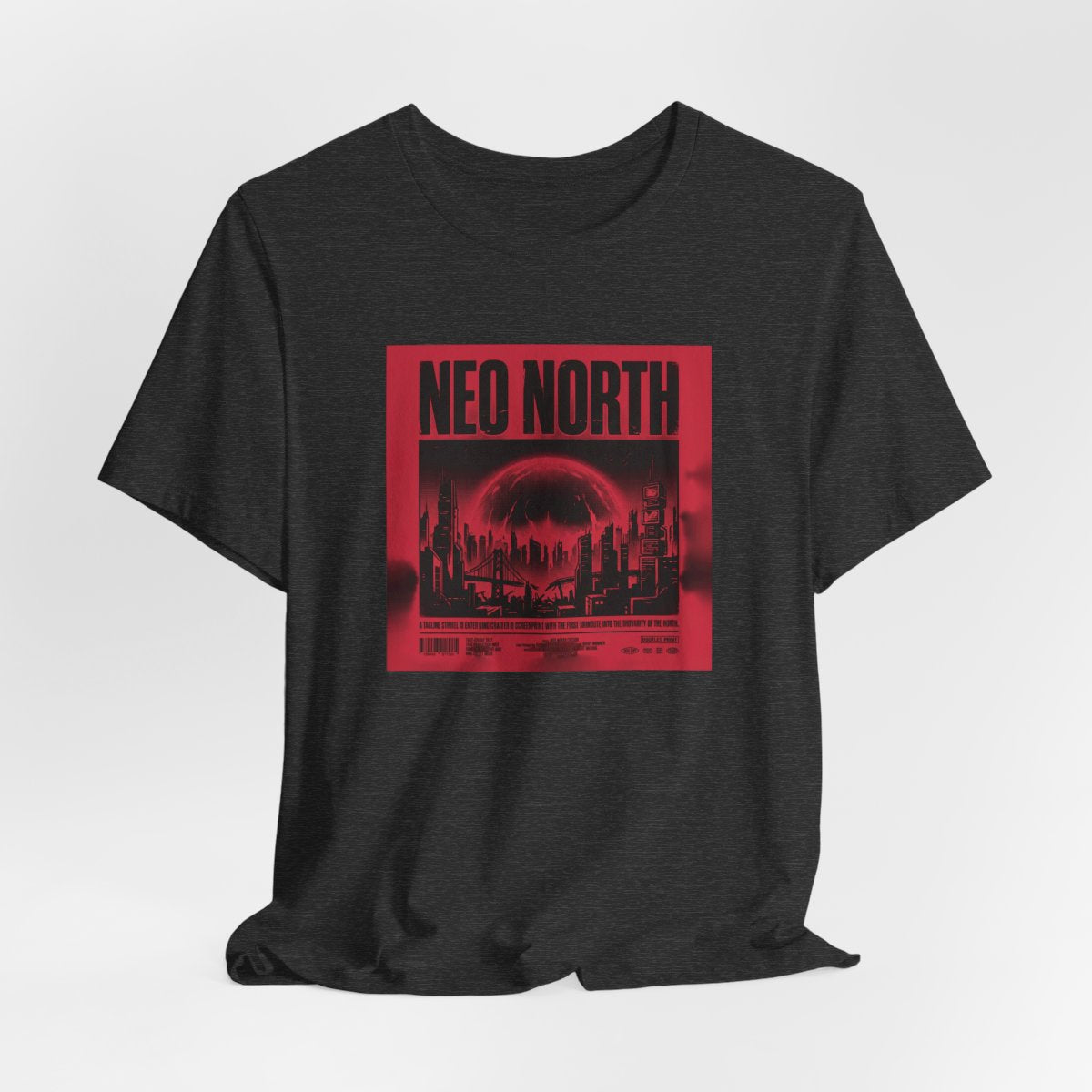 Neo North Tee | Retro Cyberpunk Sci-Fi Poster Streetwear