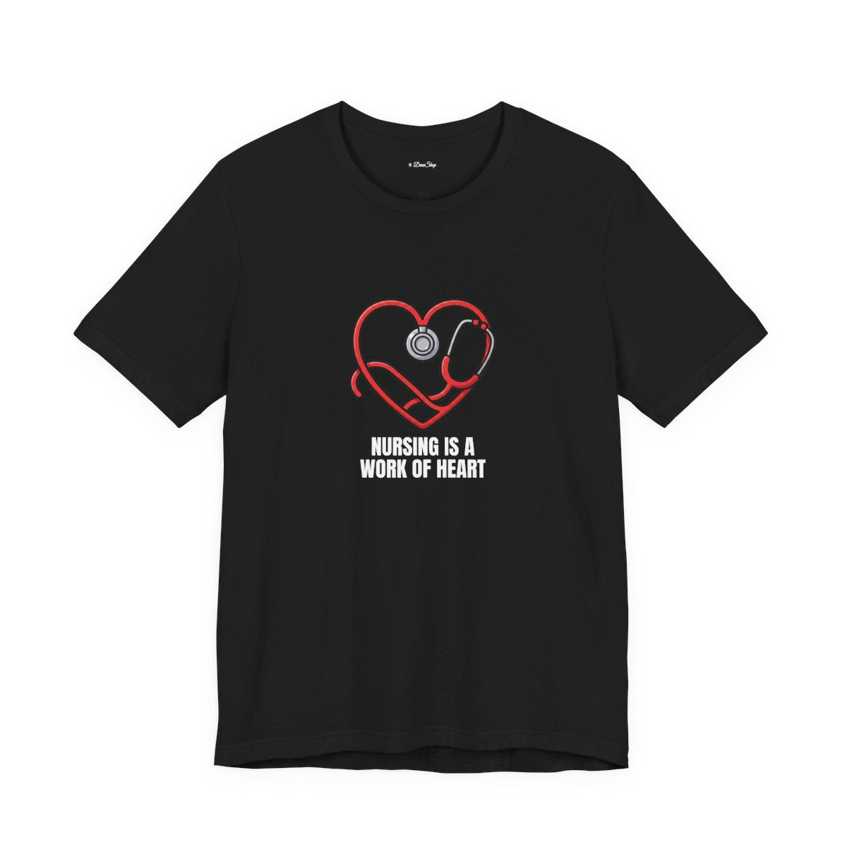 Nursing Is a Work of Heart Tee | Nurse Gift Shirt